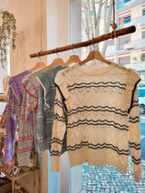 Camisola folhos