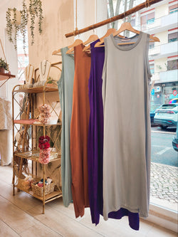 Vestido acetinado