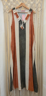 Vestido Riscas