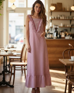 Vestido riscas