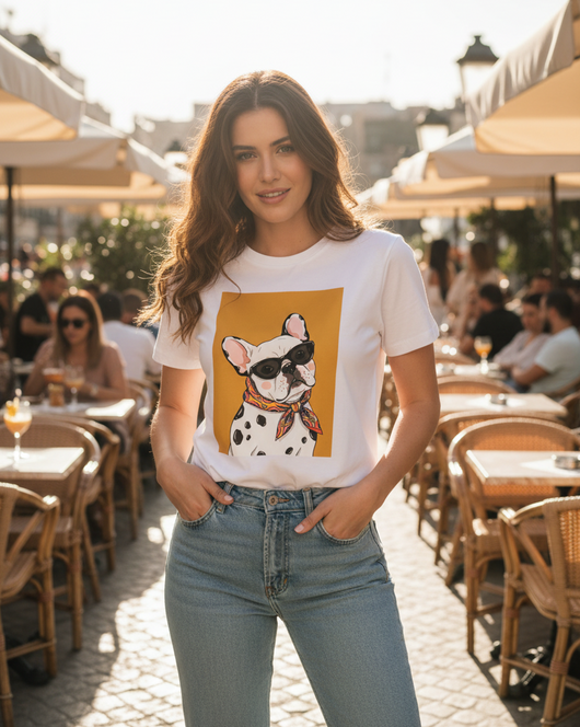 T-shirt Buldogue