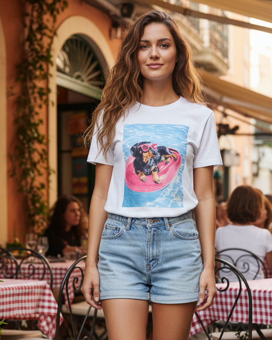 T-shirt Salsicha