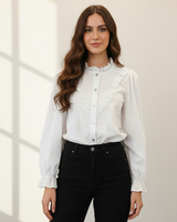 Camisa c/ renda