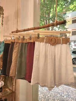 Calções linho